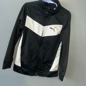 Boys puma zip up